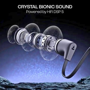 boAt Rockerz Trinity Bluetooth Neckband with 150H Playback, Crystal Bionic Sound & ASAP Charge
